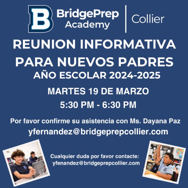 Parent Information Meeting